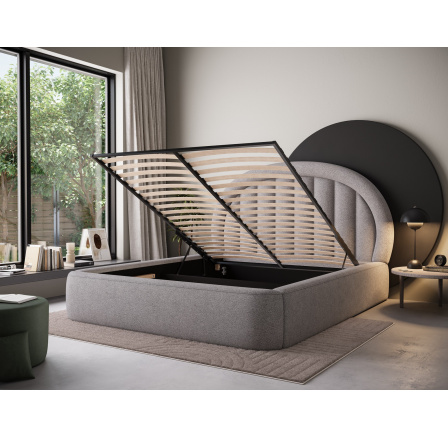 Tapedo posteľ + kovový rám/plynový zdvihák/úložný priestor 180x200 Xillar 04 1