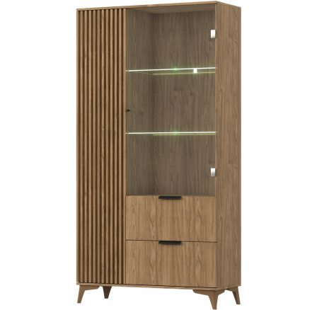 Vitrína ENTSIAN 100, Dub Artisan