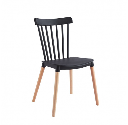 Stolička čierna K35-FXJG
