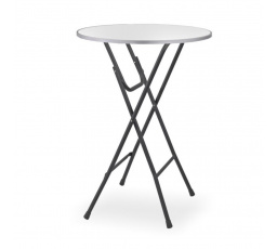 Stôl barový banketový K200FI 80 Biela Aljaška