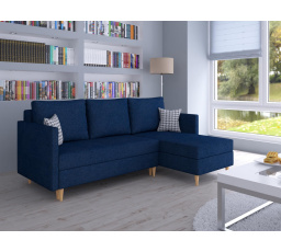 Rohová sedacia súprava Oliver UNI modrá