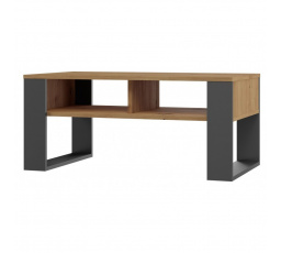 Konferenčný stolík SAVA 2, Dub artisan/Antracit