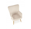Kreslo AMARO, Krémová