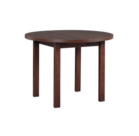 PENELOPE 2L ( POLI 2L) - jedálenský stôl okrúhly z laminovaného orecha - kolekcia "DRE" (K150-E)
