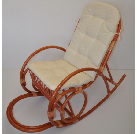 Vankúš UNI pre hojdacie kreslo látka béžová zdôrazňuje