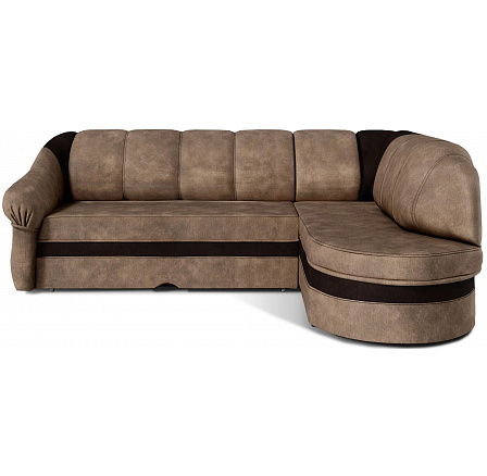 Rohová sedacia súprava Benano - pravá, Monolit 09 / Monolit 29