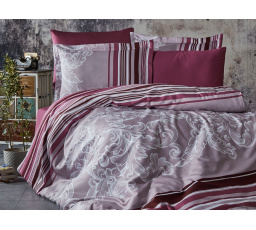 Saténová obliečka na vankúš Sonet bordo 30x40