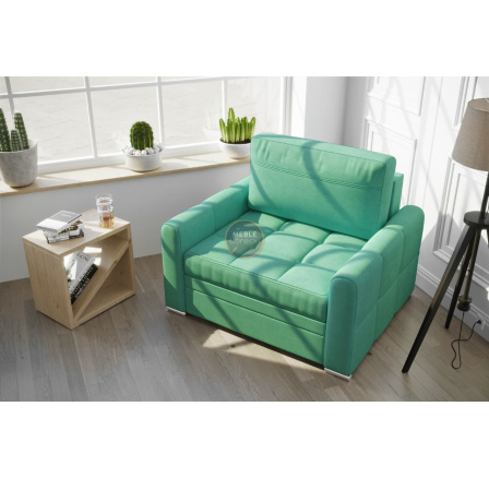 Kreslo VERONA 105 cm - Odtiene mätovej Kreslo VERONA 105 cm - Odtiene mätovej