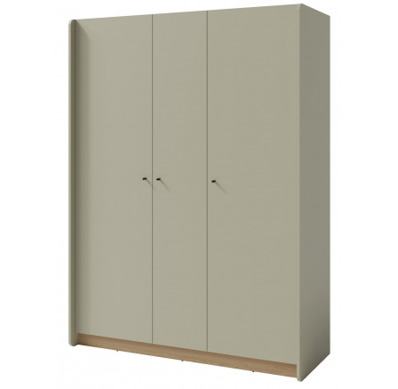 Šatníková skriňa ALESSIO AE 1, Eukalyptus/Dub Baltic Dune