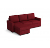 Rohová sedacia súprava Tomáš bordo