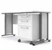 Nohy stola OFFICE 437, biele