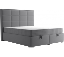 Posteľ Irmina 160x200, sivá