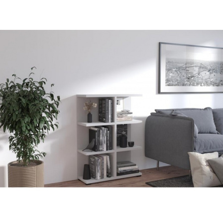 Regál MAREK 06, Svetlosivá Regál MAREK 06, Svetlosivá