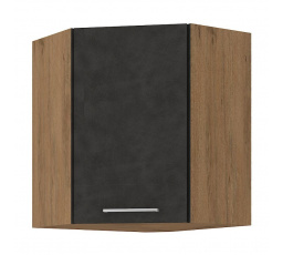 Kuchynská horná skrinka VEGA 58x58 GN 72 1F, Matera mat/Dub lancelot