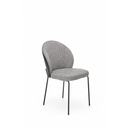 Jedálenská stolička K471, sivá