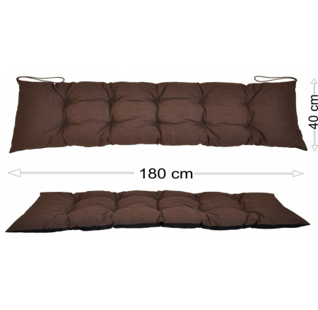 Podsedák 180x40 hnedý melír Podsedák 180x40 hnedý melír