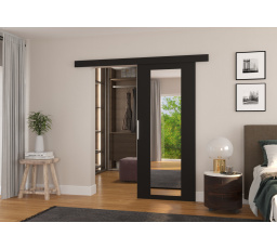 Posuvné nástenné dvere BRIT 96 Black