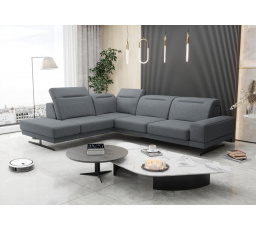 Rohová sedacia súprava FIORE 265x220 cm - voliteľný odtieň - ľavá