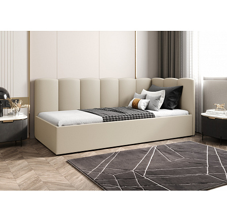 POSTEĽ SIMBA PRÍRODNÁ KOŽA - Pravá strana, 90x200 POSTEĽ SIMBA PRÍRODNÁ KOŽA - Pravá strana, 90x200