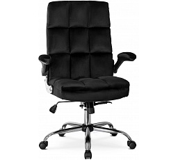 Otočná stolička LONDON Čierny Zamatový