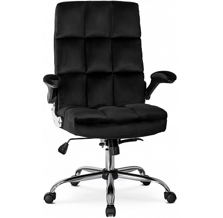 Otočná stolička LONDON Čierny Zamatový