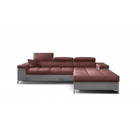 Rohová sedacia súprava RICARDO, Monolit 63/Monolit 84, pravá