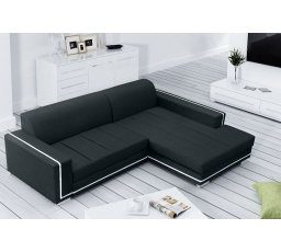 Rohová sedacia súprava Tamarin P čierna