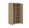 Šatní skriňa Real 672, jackson hickory