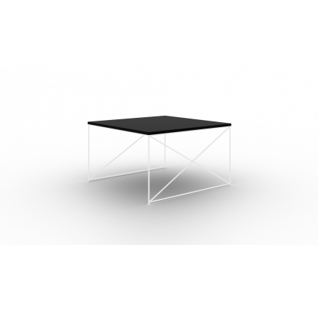 Stolík kávový Nelia Biely+Čierny