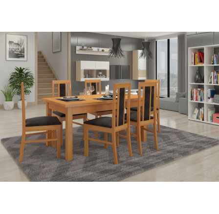 Súprava stola so stoličkami RODOS 59 Alder