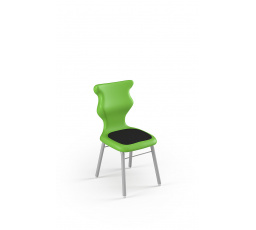Židle Classic Soft velikost 1, sedák zelený/opěradlo bílé