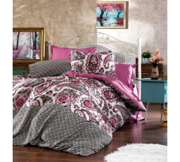 Saténová obliečka na vankúš Loran pink