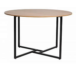 Jedálenský stôl ALTO, Dub/Čierny matný