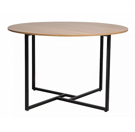 Jedálenský stôl ALTO, Dub/Čierny matný