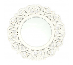 Zrkadlo Sculpted biele