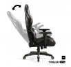 Herné kreslo X-Ray 2.0 King Size čierno-sivá