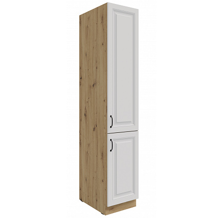 Kuchyňská skříň STELLO - 40 DK-210 2F, Dub Artisan/Bílý mat