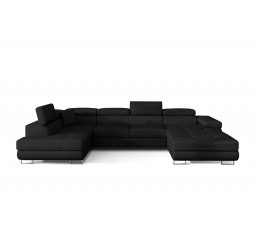 Rohová sedacia súprava v tvare U RODRIGO, ľavá, Ontario 100