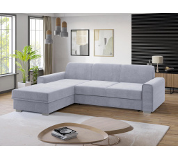 Rohová sedacia súprava Lubor L sivá megan 363