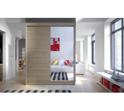 Šatní skriňa CAMILA I 150, Dub sonoma