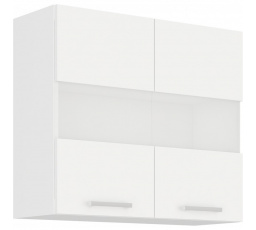 Kuchynská horná skrinka EDNA 80 GS 72 2F, biela