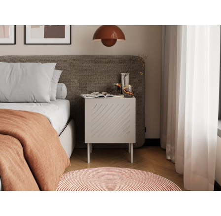 Nočný stolík SIENA, béžový