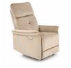 Polohovacie kreslo SEMIR s USB, Béžová
