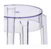 Stolička Duch, transparentná, 46 cm