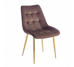PREDAJ VOPRED -15 % do 02.10! Stolička velvet - Riviera 26 moka hnedá J262-1 (G)