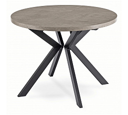 Stôl LUKAS Rozkladací 100-250 cm Betón/Čierny