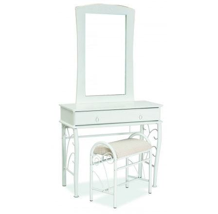 Toaletný stolík 1102, biely