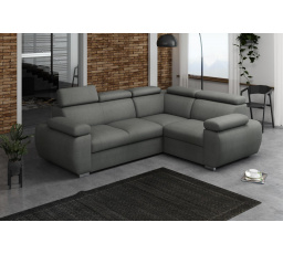 Rohová sedacia súprava Bodie P - sivá