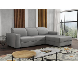 Rohová sedacia súprava Lubor P svetlosivá