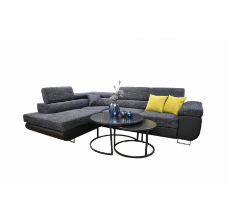 Sedacia súprava Tony L čierna Sedacia súprava Tony L čierna